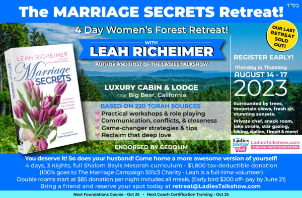 Marriage Secrets Retreat